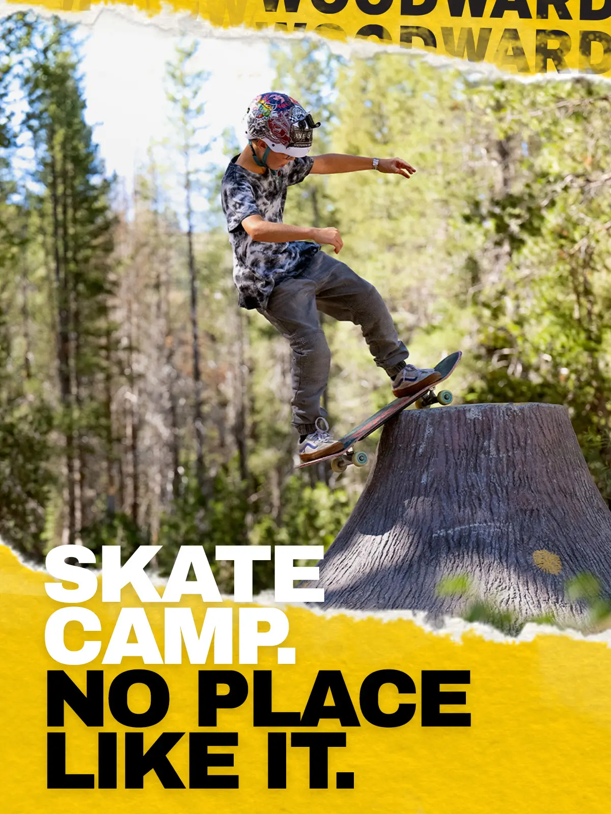 Woodward Tahoe Skate Camp