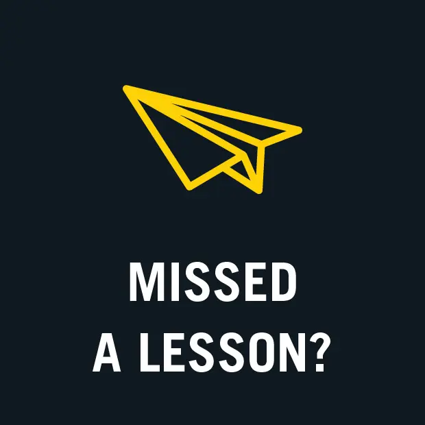 Missed or Late Lesson Information