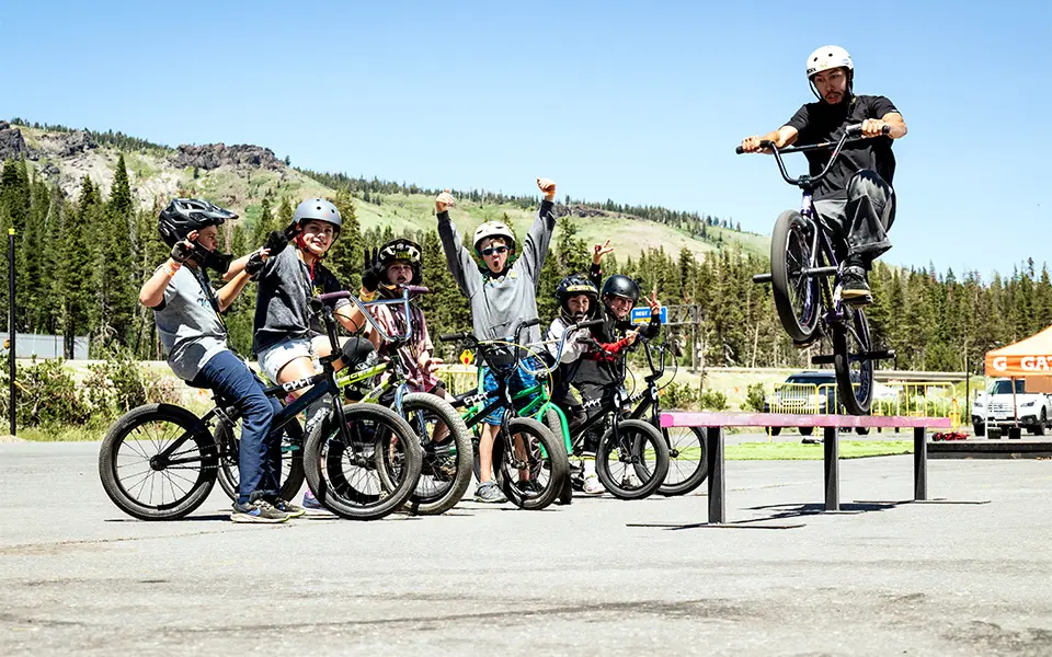 Woodward Tahoe BMX Summer Camp in California