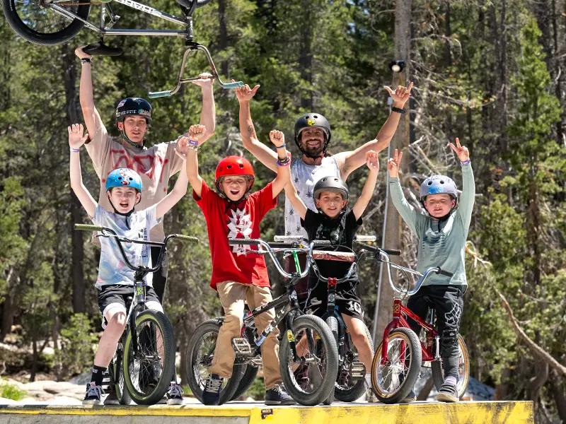 BMX 5 Day Camp at Woodward Tahoe Summer Camp