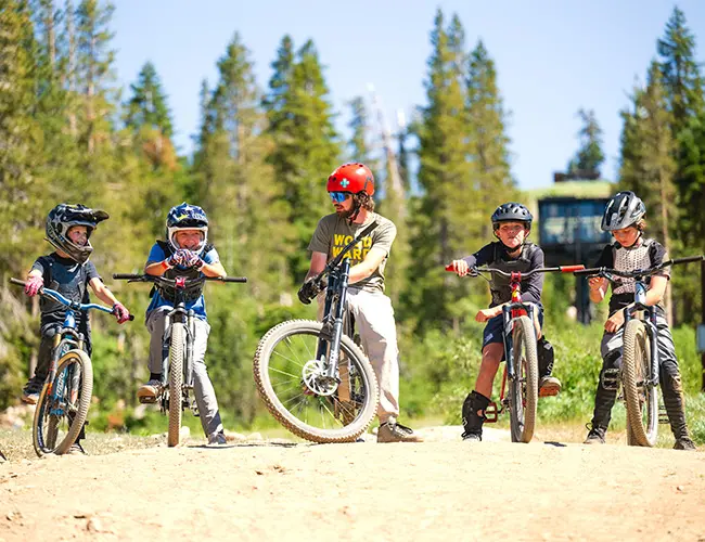 Woodward Mountain Bike Summer Camp Near Lake Tahoe California