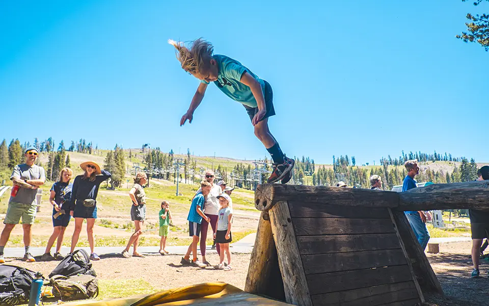 Woodward Tahoe Parkour Summer Day Camp