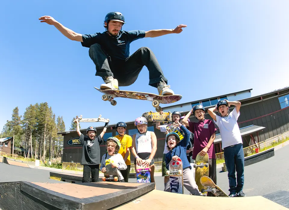Skate Camp at Woodward Tahoe Summer 2025