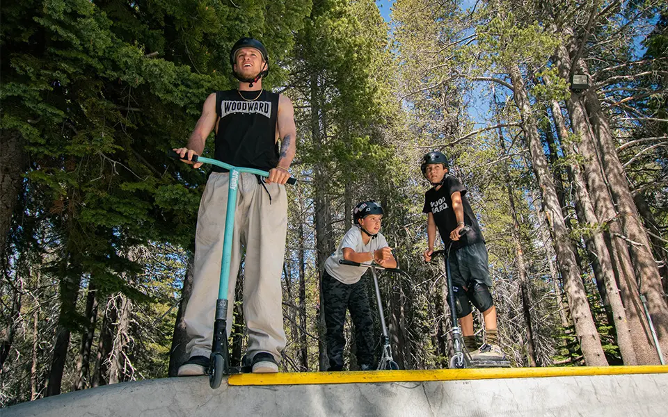 Woodward Scooter Summer Day Camp Near Lake Tahoe