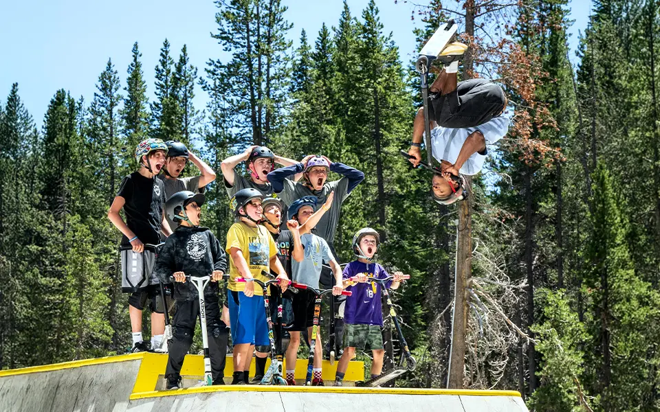 Woodward Tahoe Scooter Summer Camp in California