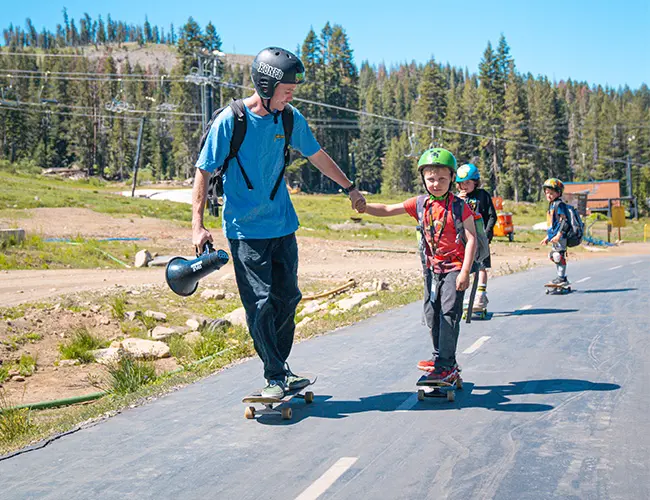 Woodward Skateboard Summer Camp Near Lake Tahoe California