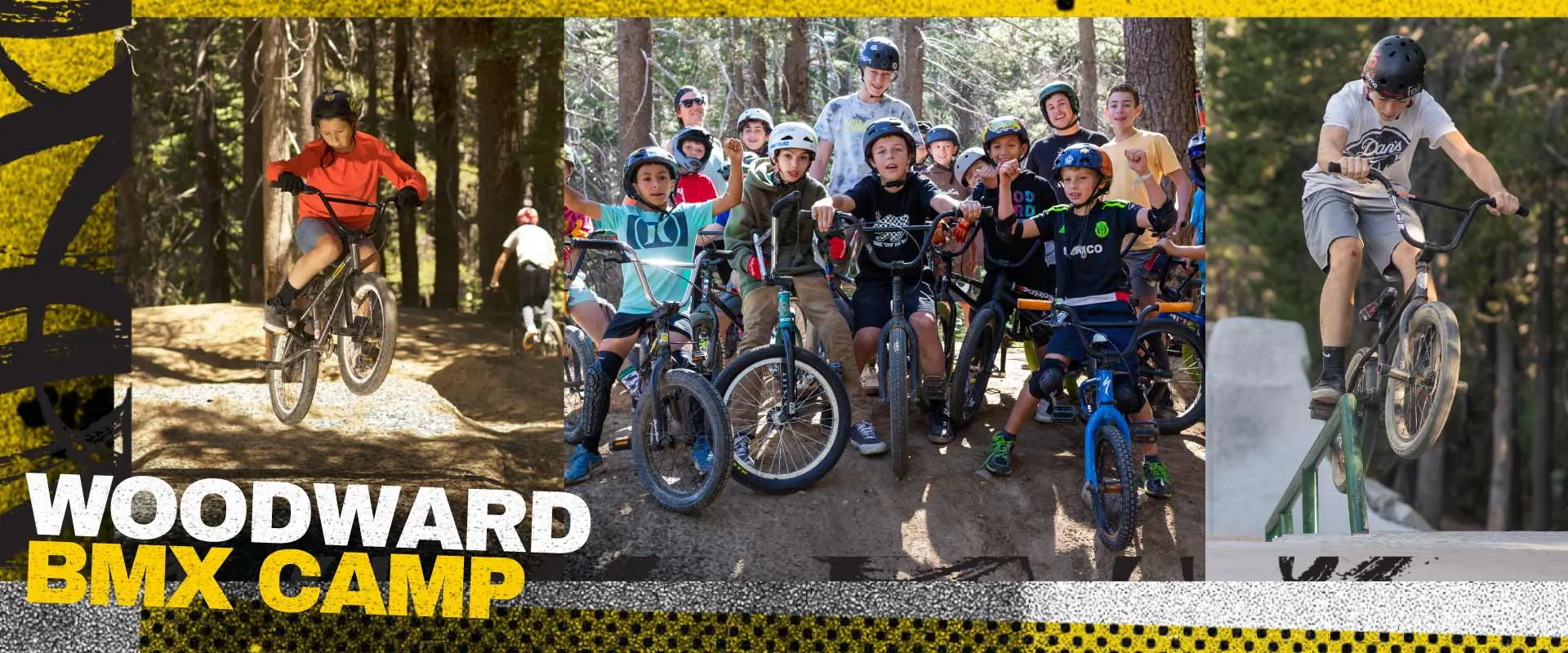 Woodward Tahoe Summer BMX Camp Hero