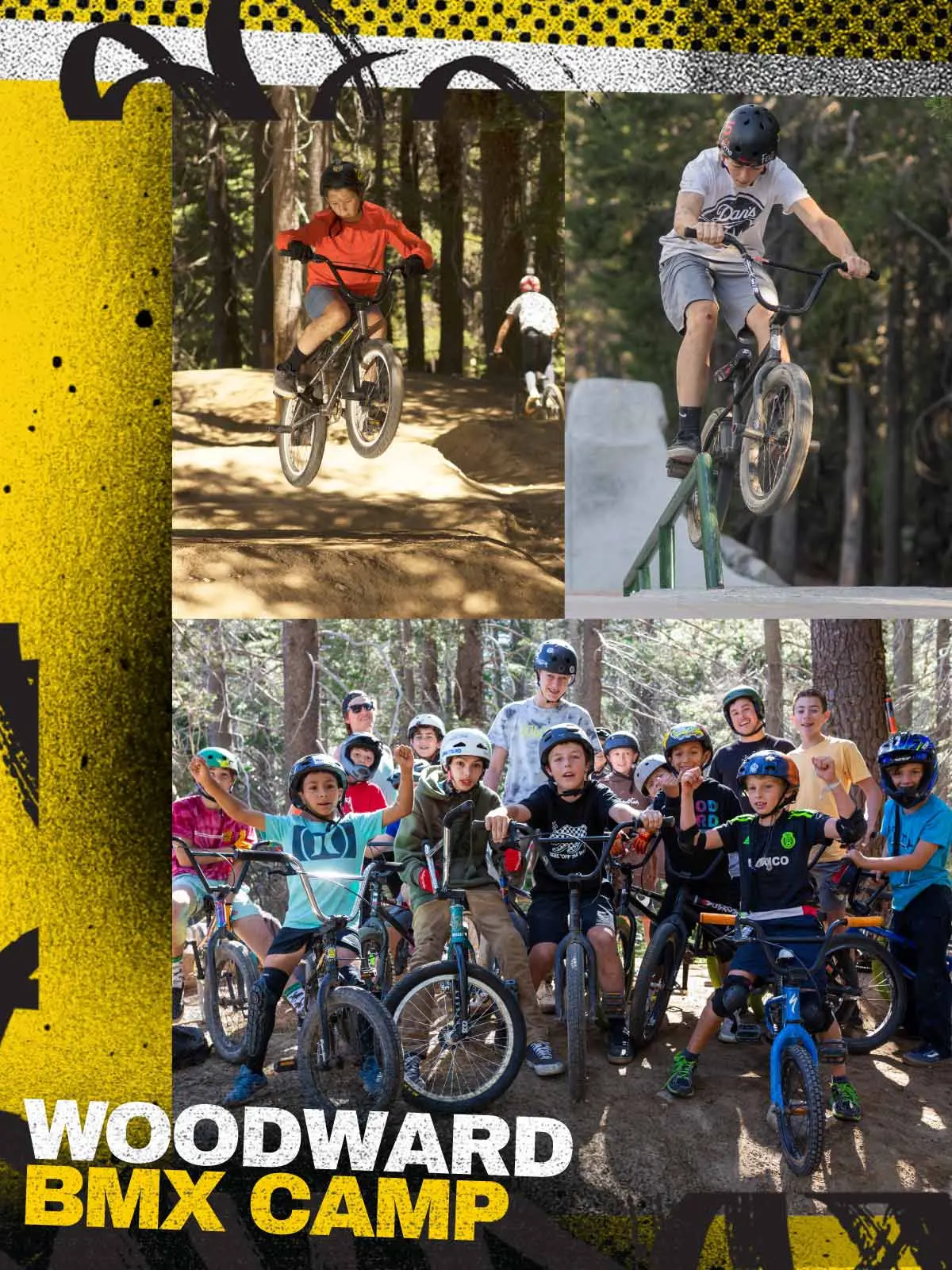 BMX Mobile Hero Summer Camp at Woodward Tahoe Near Lake Tahoe
