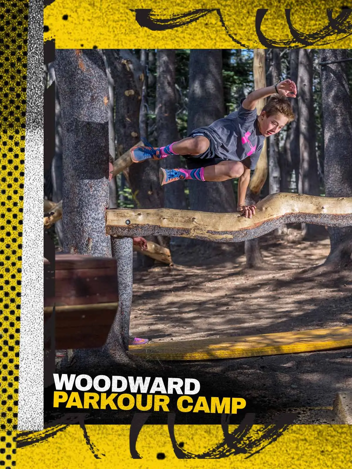 Woodward Tahoe Summer Parkour Camp Mobile Hero