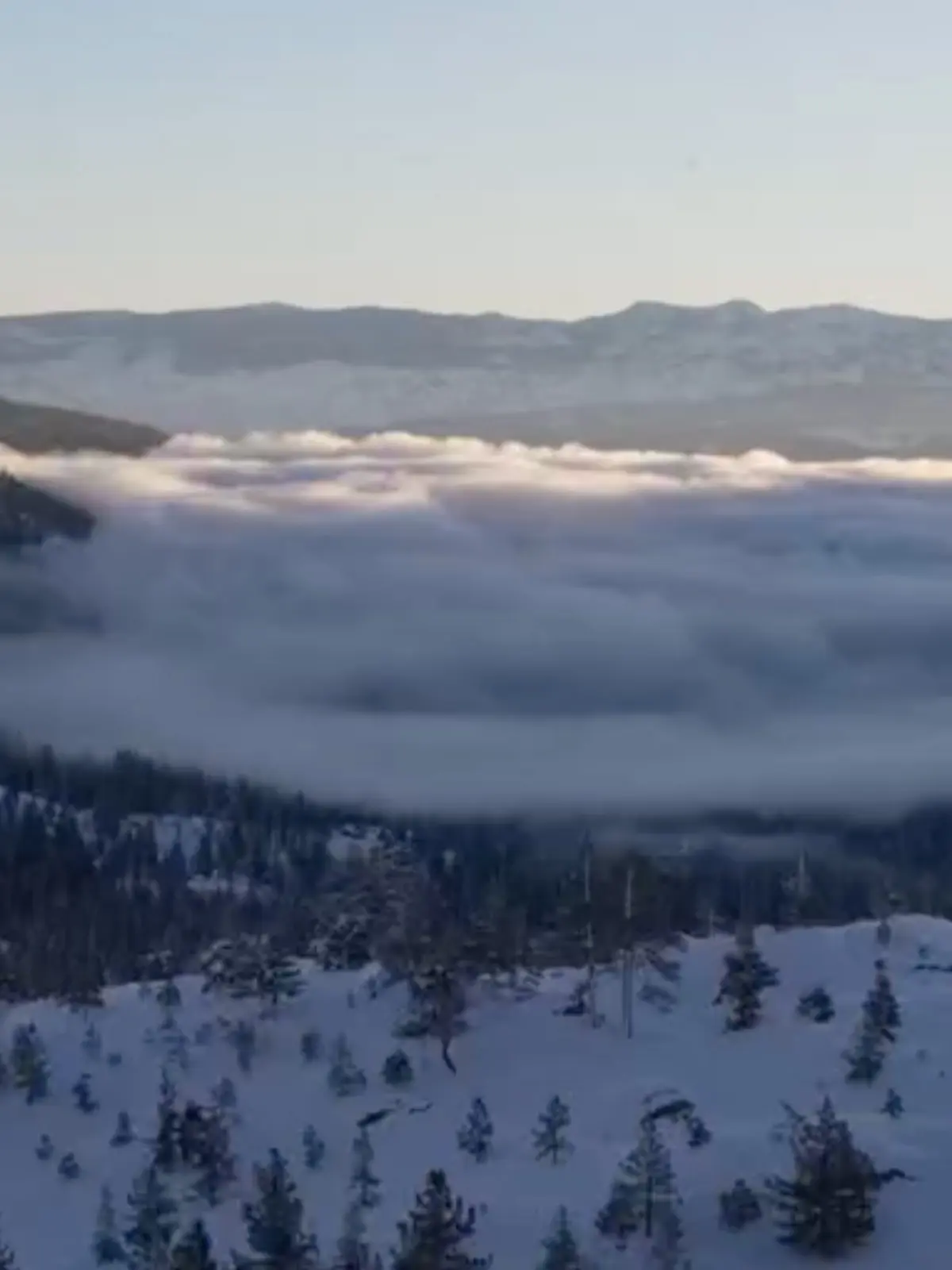 Scenic view of Tahoe Donner